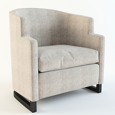 Flexsteel Utopia Chair 3D model image 1 