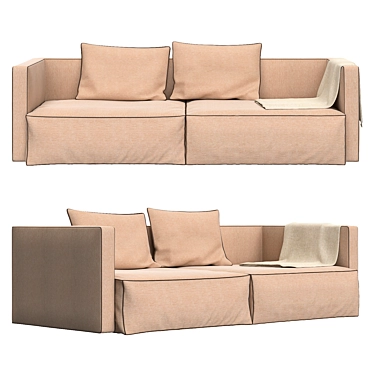 Ultimate Comfort Sofa 3D model image 1 