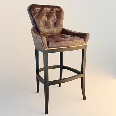 Drake Swivel Bar Chair 3D model image 1 