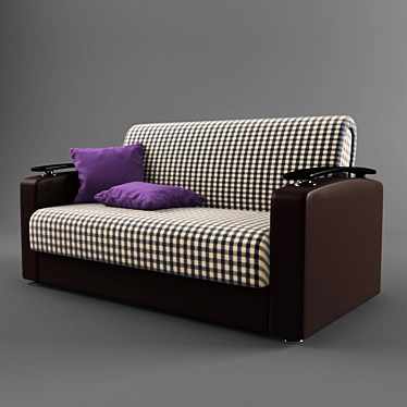 Comfort Plus Sofa 3D model image 1 