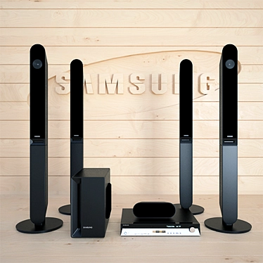 Immersive 5.1 Samsung Home Theater 3D model image 1 