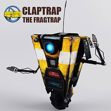 Hyperion Claptrap: The Enthusiastic Loneliness 3D model image 1 