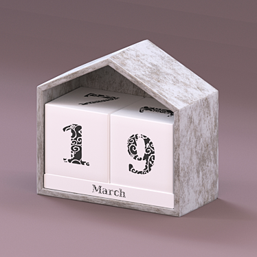 Timeless Calendar 3D model image 1 