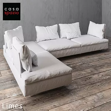 Convertible Flex Sofa 3D model image 1 