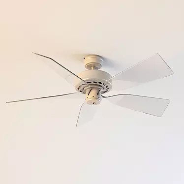 Modern Ceiling Fan 3D model image 1 