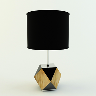 Elegant Arcahorn Table Lamp 3D model image 1 