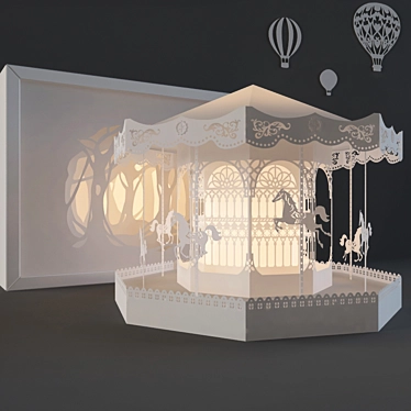 Paper Lightbox 3D model image 1 