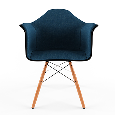 Modern Eames Style DAW Chair 3D model image 1 