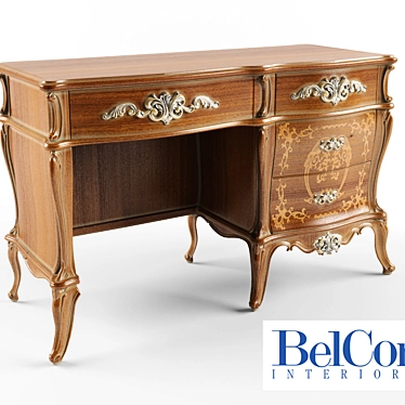 BelCor Veneer Dressing Table 3D model image 1 