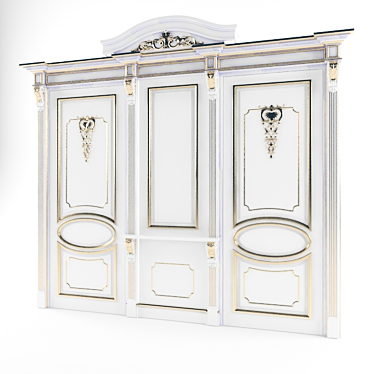 Elegancia Classic Door 3D model image 1 