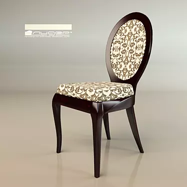 ALICE: Stylish & Compact Chair 3D model image 1 