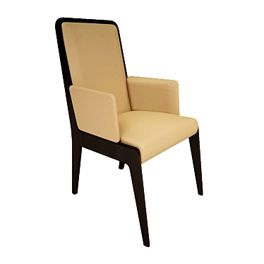 Smania Gary Chair - Elegant and Refined 3D model image 1 