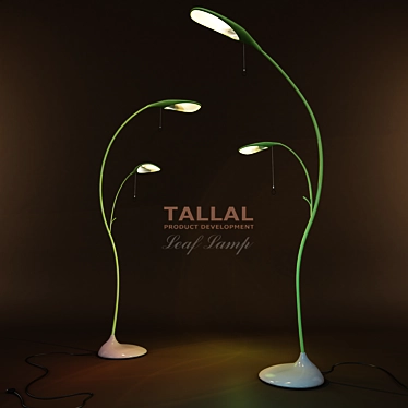 NaturaGlow Floor Lamp 3D model image 1 