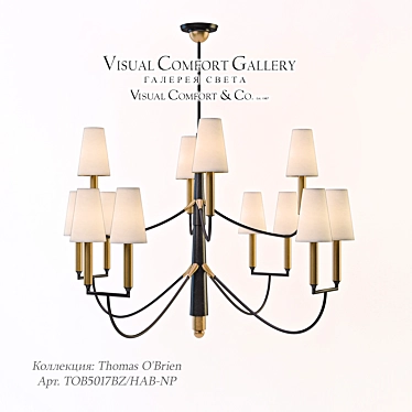 Chandelier Visual Somfort TOB5017BZ / HAB-NP