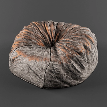 RH Luxe Faux Fur Throw 3D model image 1 