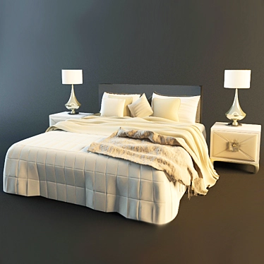 Dream Haven Bedroom Set 3D model image 1 