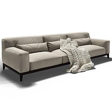 Modern Swing Sofa by Busnelli 3D model image 1 