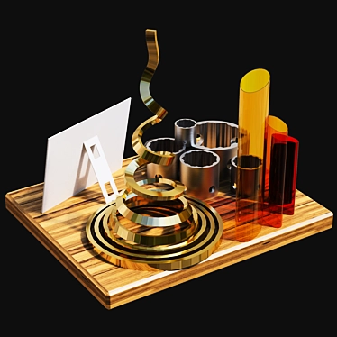 Elegant Home Decor 3D model image 1 