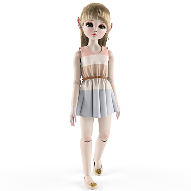  Enchanting Elf Doll  3D model image 1 