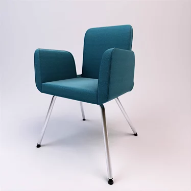 Modern Conference Chair: IKEA PATRICK 3D model image 1 