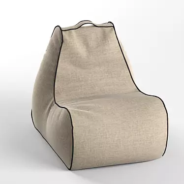 Luxury Bean Bag - Ultimate Comfort! 3D model image 1 
