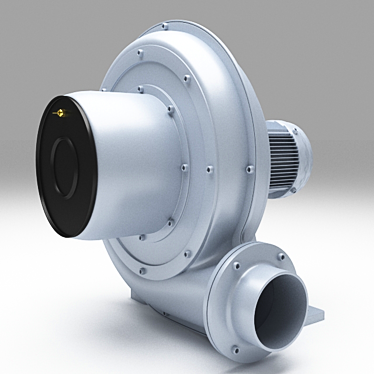 Industrial Radial Fan: Medium Pressure 3D model image 1 