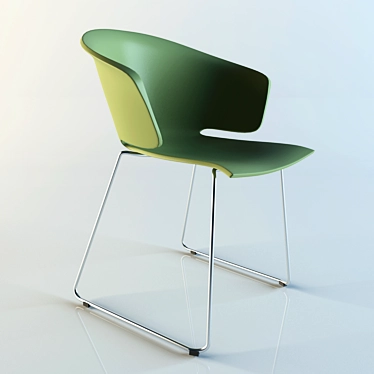 Graceful and Comfortable Chair 3D model image 1 