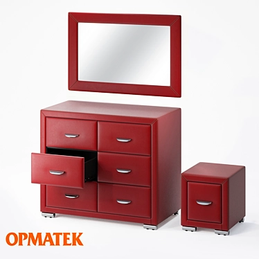 Furniture set OrmaSoft 2 (Chest OrmaSoft 2/4, Chest OrmaSoft 2/6, mirror OrmaSoft 2, nightstand OrmaSoft 2