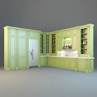 Adjustable Kitchen Faoma Regal 3D model image 1 