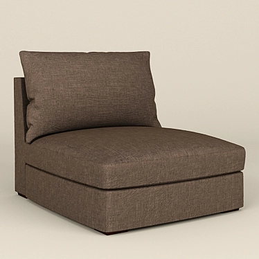 Schön Stuhl: Elegant Armchair by Schnadig 3D model image 1 