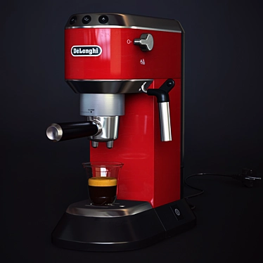 Delonghi EC 680 R Carob Coffee Maker 3D model image 1 