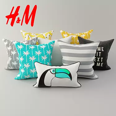 Cushions from H &amp; M Set 3 (tropical)