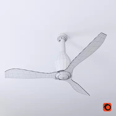 FARO Ceiling Fan: Stylish and Efficient 3D model image 1 