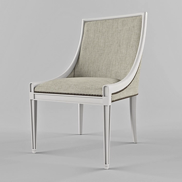 Elegant Stockton Chair 3D model image 1 