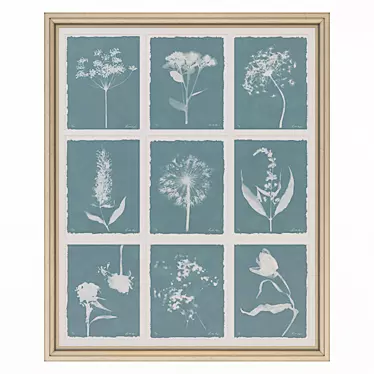 Charlotte Morgan Wild Meadow Flowers Nine Piece