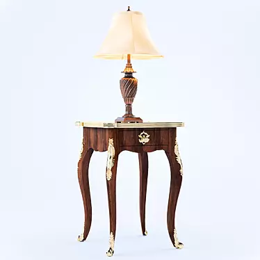 Table Lamp & End Table