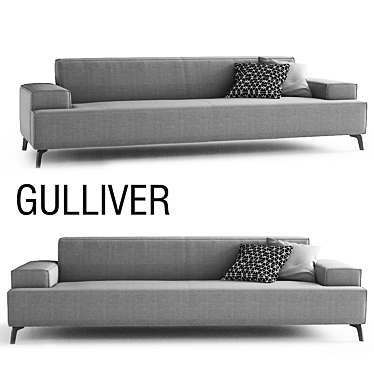 Gulliver Sofas by Italiasofa 3D model image 1 