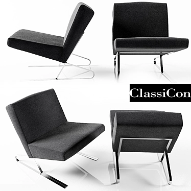 Satyr Lounge Chair: ClassCon Design 3D model image 1 