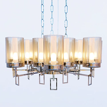 Cosmo Emilie Pendant Light 3D model image 1 