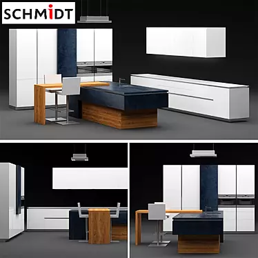 Schmidt Arcos Eolis Kitchen Set 3D model image 1 