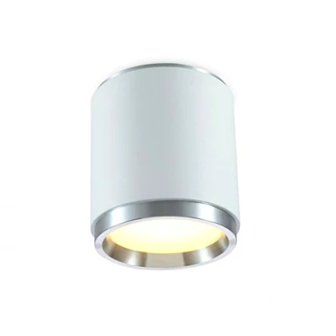 Metal Surface Mounted LED Luminaire 3D model image 1 