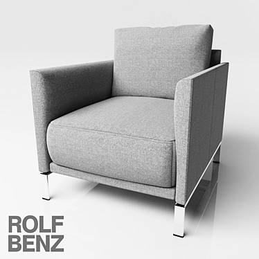 ROLF BENZ CARA 008 Chair - Elegant Comfort 3D model image 1 