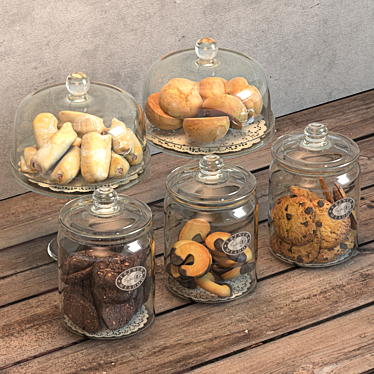 Delicious Cookie Jars for Stunning Interiors 3D model image 1 