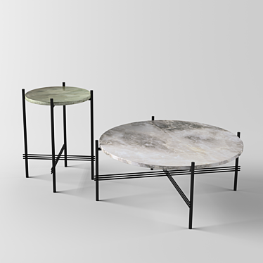 Minimalist TS Coffee Table 3D model image 1 