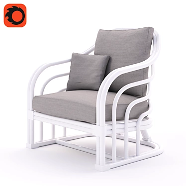 Casa Gran Outdoor Chair: Modern and Functional 3D model image 1 