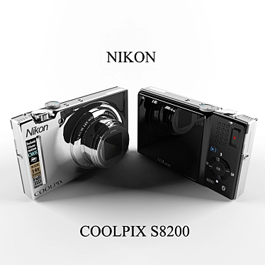 Nikon Coolpix S8200: Capture Every Detail 3D model image 1 