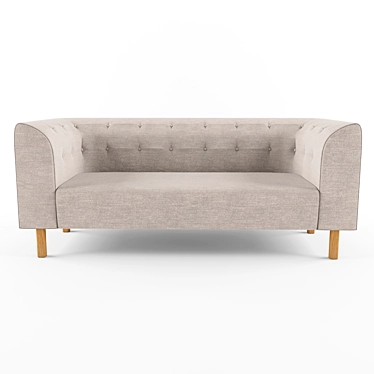 Turbo Sofa: Modern and Stylish 3D model image 1 