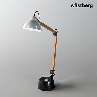 Sleek Studioilse w084 Lamp 3D model image 1 