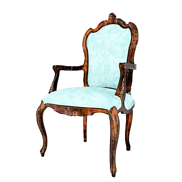 Elegant Chair Classic 3D model image 1 
