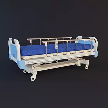 Functional Electric Medical Bed A-32 3D model image 1 